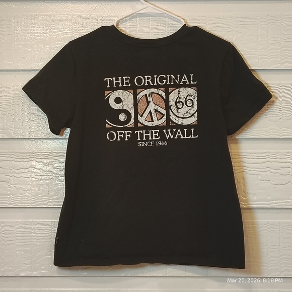 Vans Tops - VANS WOMENS XL SHIRT PEACE YIN YANG 1966 90S GRUNGE SKATER SKATEBOARD 100% COTTO